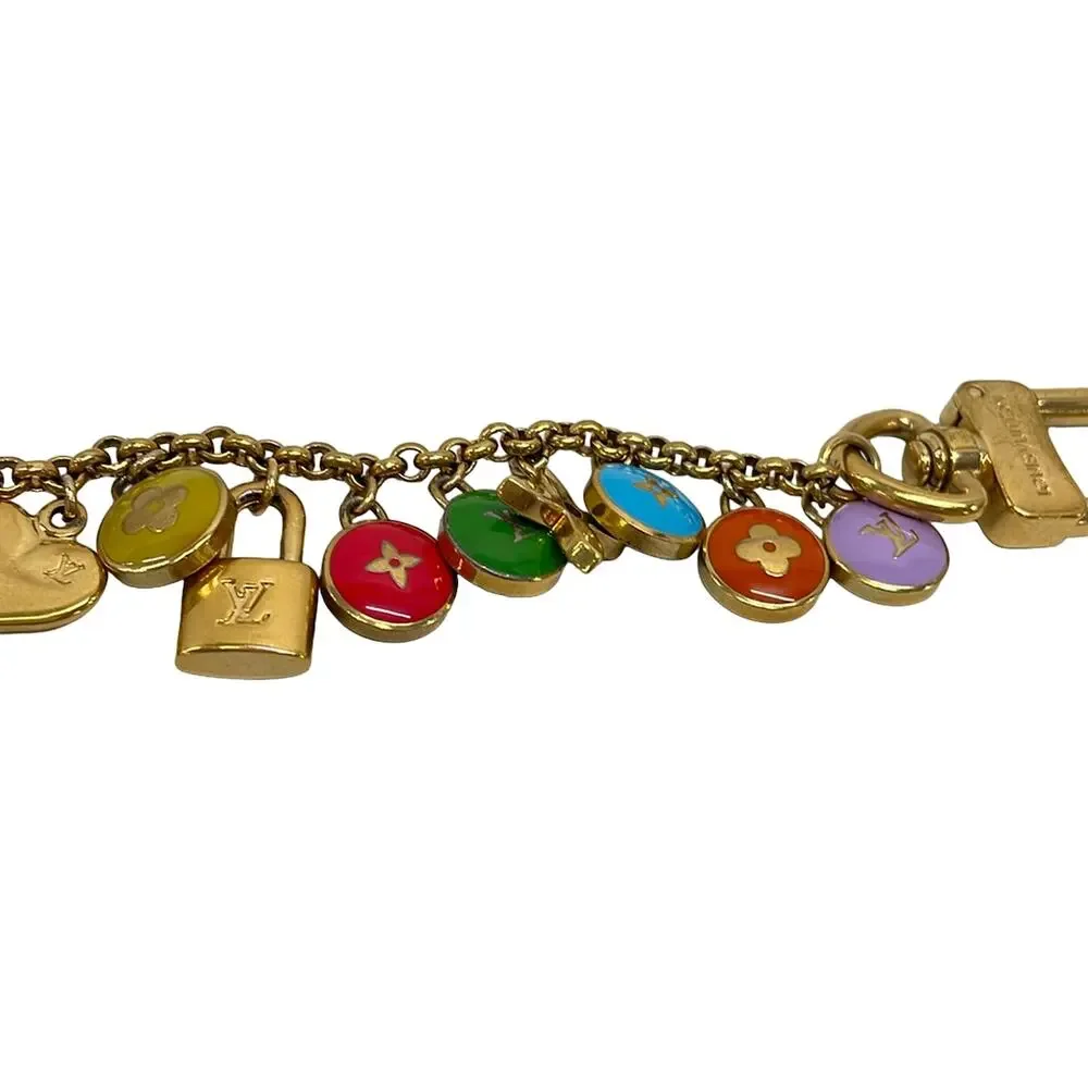 Louis Vuitton Porte Cles Chainne Pastilles Bag Charm M65380